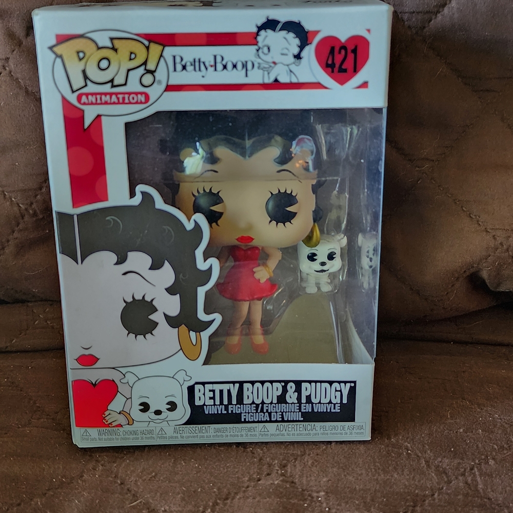 Betty Boop & Pudgy Vinyl Figure
